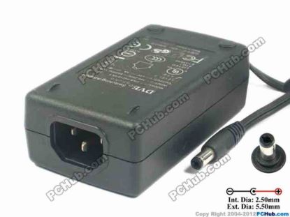 123094 DVE DSA-0421S-05 AC Adapter 5V-12V 5V 4A, 5.5/2.1mm, C14 DVE DSA-0421S-05 AC Adapter 5V-12V 
