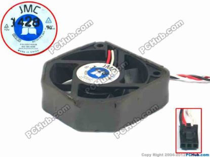 123499 JMC / DaTech 5015-12 Server - Square Fan sq50x50x15, w30x3x3, 12V 0.08A JMC / DaTech 5015-12 Server - Square Fan 