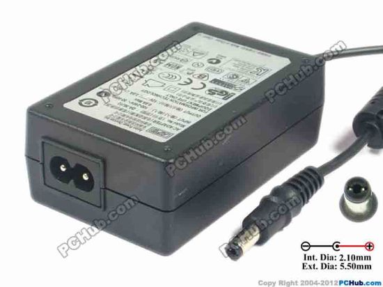 124232 APD / Asian Power Devices DA-36J12 AC Adapter 5V-12V 12V 3A, Barrel 5.5/2.1mm, 2-Prong, New APD / Asian Power Devices DA-36J12 AC Adapter 5V-12V