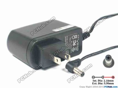 124431 PCH OEM Power AC Adapter 5V-12V 9V 2A, 5.5/2.1mm, US 2-Pin Plug, New PCH OEM Power AC Adapter 5V-12V 