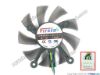 124896 Firstd FD8015U12S Server - Frameless / GPU Fan 12V 0.50A, W90x4x4, Trans Grey, 4 Hole Firstd FD8015U12S Server - Frameless / GPU Fan 