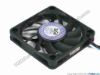 124980 Delta Electronics AFB0612HA Server - Square Fan S650, sq60x60x12, w40x3x3, 12V 0.22A Delta Electronics AFB0612HA Server - Square Fan 