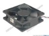 125190 Delta Electronics QUR0812SH Server - Square Fan AZ41, sq80x80x25, 4-wire, 12V 0.50A Delta Electronics QUR0812SH Server - Square Fan 