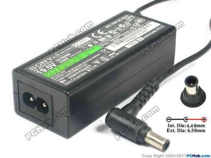 126353 Sony Vaio VPCYB Series AC Adapter- Laptop 148799521, 19.5V 2A, 2-Prong Sony Vaio VPCYB Series AC Adapter- Laptop 