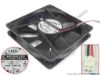 127543 ADDA ADN512MB-A91 Server - Square Fan S, R, sq135x135x25, 2-wire, 12V 0.27A ADDA ADN512MB-A91 Server - Square Fan 