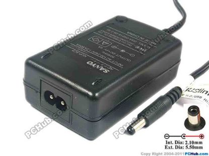 128593 Sanyo NVP-AC8 AC Adapter 5V-12V 5V 6A, Barrel 5.5/2.1mm, 2-Prong Sanyo NVP-AC8 AC Adapter 5V-12V &nbsp;<br />