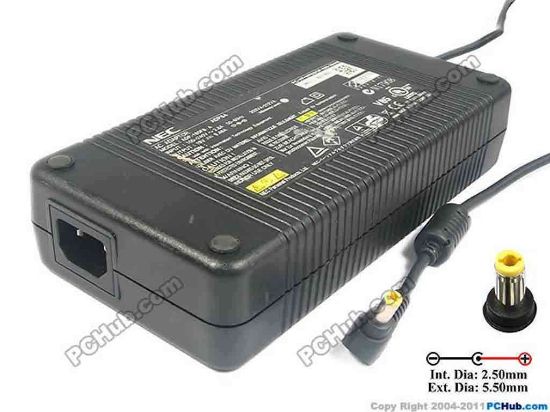 128612 NEC ADP-180FB AC Adapter- Laptop 19V 9.48A, 5.5/2.5mm,  C14 NEC ADP-180FB AC Adapter- Laptop 