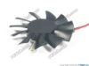 129527 Cooler Master A6010-33RB-2FN-F1 Server - Frameless / GPU Fan DF0601012RFMN, dia55x55x10, w65x2x2, 12V 0.20A Cooler Master A6010-33RB-2FN-F1 Server - Frameless / GPU Fan 