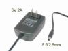 129983 PCH OEM Power AC Adapter - Compatible WY-0623, 6V 2A, 5.5/2.5mm, US 2-Pin, New PCH OEM Power AC Adapter - Compatible 