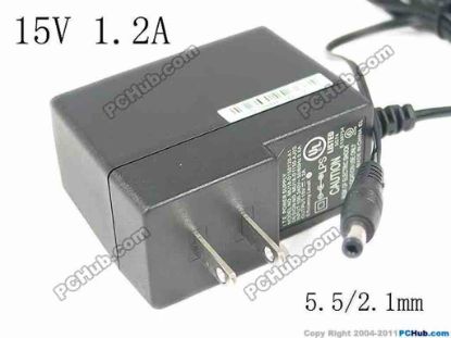 130185 LEI / Leader MU18-2150120-A3 AC Adapter - NEW Original 15V 1.2A, 5.5/2.1mm, AU 2-Pin, New LEI / Leader MU18-2150120-A3 AC Adapter - NEW Original 