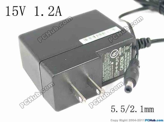130185 LEI / Leader MU18-2150120-A3 AC Adapter - NEW Original 15V 1.2A, 5.5/2.1mm, AU 2-Pin, New LEI / Leader MU18-2150120-A3 AC Adapter - NEW Original 