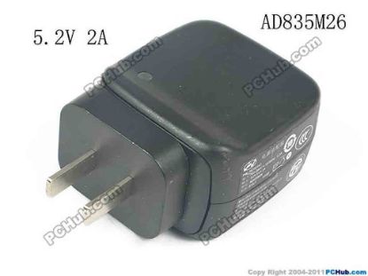 130614 PCH OEM Power AC Adapter - Compatible AD835M26, 5.2V 2A, US 2-Pin Plug PCH OEM Power AC Adapter - Compatible 