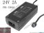 130619 PCH OEM Power AC Adapter - Compatible FDL-1204A, 24V 2A, 3-Pin Din, C14, New PCH OEM Power AC Adapter - Compatible 