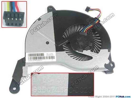 131942 Delta Electronics BSB0705HC Cooling Fan  -DC20, TP002C, DC5V 0.50A, Bare fan Delta Electronics BSB0705HC Cooling Fan  