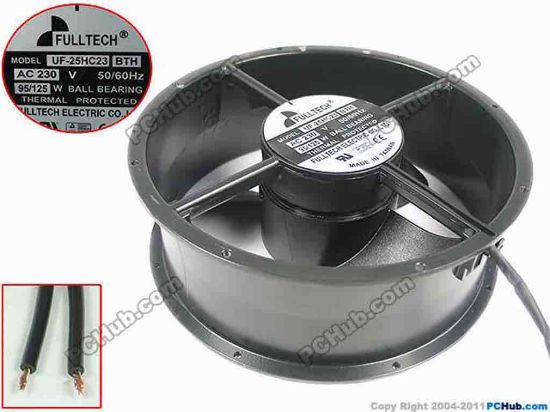 132838 FULLTECH UF-25HC23 Server - Round Fan BTH, dia254x254x107mm, 0-wire, 220V 0.42A FULLTECH UF-25HC23 Server - Round Fan 