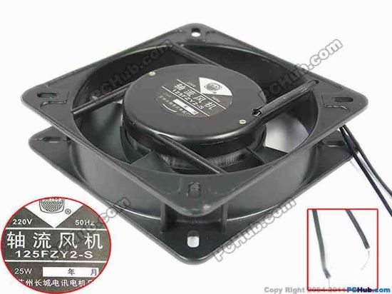 133545 CHANG CHENG 125FZY2-S Server - Square Fan sq135x135x32mm, 2-wire, 220V 0.15A CHANG CHENG 125FZY2-S Server - Square Fan 