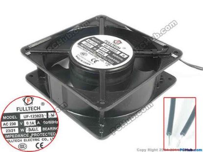 133590 FULLTECH UF-123823 Server - Square Fan sq120x120x38mm, 2-wire, 230V 0.14A FULLTECH UF-123823 Server - Square Fan