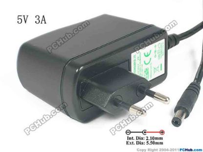133738 D-Link AC to DC (D-Link) AC Adapter - NEW Original 5V 3A, Barrel 5.5/2.1mm, EU 2-Pin Plug D-Link AC to DC (D-Link) AC Adapter - NEW Original 