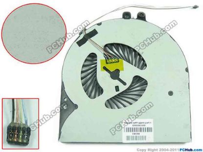 133801 Foxconn NFB85A05H Cooling Fan  5V 0.50A, w20x4x4 Foxconn NFB85A05H Cooling Fan  