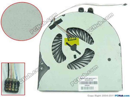 133801 Foxconn NFB85A05H Cooling Fan  5V 0.50A, w20x4x4 Foxconn NFB85A05H Cooling Fan  