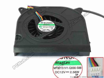 134212 SUNON MF90151V1-Q000-S99 Cooling Fan  DC12V5.28W, w20x4x4 SUNON MF90151V1-Q000-S99 Cooling Fan  