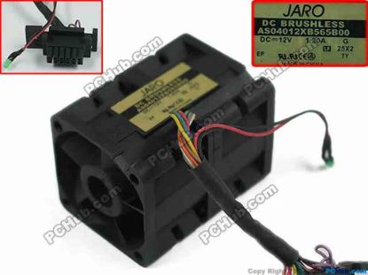134842 ADDA AS04012XB565B00 Server - Square Fan sq40x40x56mm, 8-wire, 12V 1.20A ADDA AS04012XB565B00 Server - Square Fan 