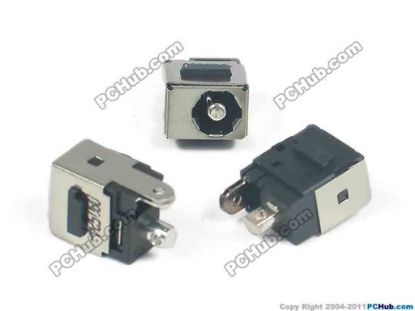 135636 UPH Tip 2.5mm Jack- DC For Laptop OEDC078, Tip-C, Dia. = 6.5mm, Pin = 2.5mm, Silver UPH Tip 2.5mm Jack- DC For Laptop