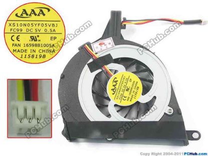 137352 Toshiba Satellite L755 Series Cooling Fan  XS10N05YF05VBJ, FC99 Toshiba Satellite L755 Series Cooling Fan  