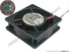 139296 ebm-papst 8414 HR Server - Square Fan TYP8414HR, sq80x80x25, 2-wire, 24V 5.8W ebm-papst 8414 HR Server - Square Fan 