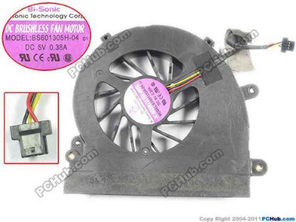 140850 Fujitsu Siemens Amilo Xi2528 Cooling Fan  BS601305H-04, Bare Fan Fujitsu Siemens Amilo Xi2528 Cooling Fan  