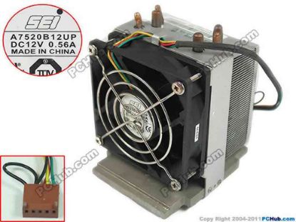 141875 HP ProLiant ML350 G5 Server - Heatsink HS104, 411354-001, 413977-001 HP ProLiant ML350 G5 Server - Heatsink 