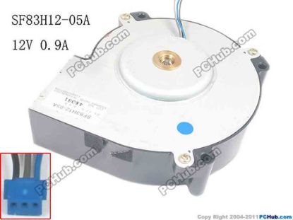 142964 Toshiba SF83H12-05A Server - Blower Fan SF83H12-05A, 12V 0.9A Toshiba SF83H12-05A Server - Blower Fan 