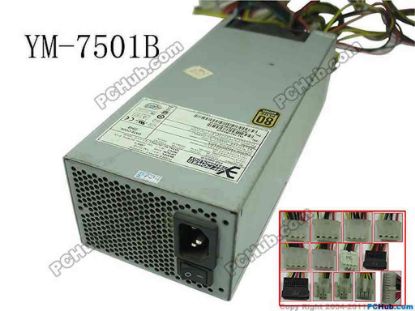 143235 3Y Power YM-7501B Server - Power Supply 500W, YM-7501B 3Y Power YM-7501B Server - Power Supply