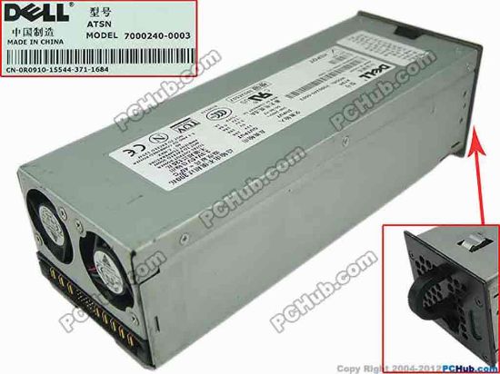 143277 Dell PowerEdge 2500 Server - Power Supply 7000240-0003, R0910, 300W Dell PowerEdge 2500 Server - Power Supply