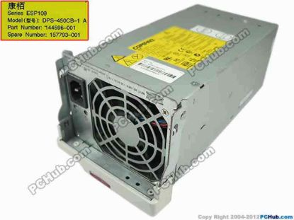 143530 HP ProLiant ML570 G1 Server - Power Supply 450W, DPS-450CB-1 A, 144596-001, 157793-001 HP ProLiant ML570 G1 Server - Power Supply 