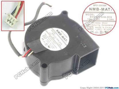 143969 NMB-MAT / Minebea BM5125-04W-B39 Server - Blower Fan LB2, DC 12V 0.08A, 50x50x25mm NMB-MAT / Minebea BM5125-04W-B39 Server - Blower Fan 