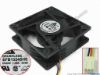 144098 Delta Electronics EFB1324SHE Server - Square Fan 4C58, sq127x127x38mm, 3-wire 24V 1.38A Delta Electronics EFB1324SHE Server - Square Fan