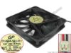 144885 Y.L FAN / Yate Loon D14BH-12(L-S01) Server - Square Fan D14BH-12, L-S01, DC 12V 0.70A, 134x134x24mm Y.L FAN / Yate Loon D14BH-12(L-S01) Server - Square Fan 