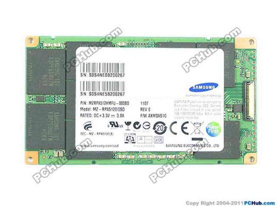 145168 Samsung MZRPA512HMFU SSD LIF MZRPA512HMFU, 512G Samsung MZRPA512HMFU SSD LIF 