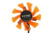 145591 COLORFUL GA82B2U Server - Frameless / GPU Fan -PFTB, 12V 0.45A, dia75, ctc42, w80x4x4 COLORFUL GA82B2U Server - Frameless / GPU Fan Cooling Fan for display card GT240 9800GT 9600GT