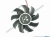 145596 Cooler Master A8015-40RB-2AN-C1 Server - Frameless / GPU Fan 12V 0.35A, dia75, ctc42, w70x2x2 Cooler Master A8015-40RB-2AN-C1 Server - Frameless / GPU Fan HD6770 HD6750显卡风扇