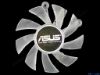 145622 Everflow R128015SL Server - Frameless / GPU Fan Zl4K2aR, 12V 0.19A, W80x2x2, D75x15x C43, Trans W Everflow R128015SL Server - Frameless / GPU Fan Cooling Fan for display card Asus 9600