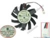 145635 Everflow T126010SL Server - Frameless / GPU Fan 12V 0.10A, W60x2x2, D55xC40, Black Everflow T126010SL Server - Frameless / GPU Fan Cooling Fan for display card
