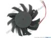 145635 Everflow T126010SL Server - Frameless / GPU Fan 12V 0.10A, W60x2x2, D55xC40, Black Everflow T126010SL Server - Frameless / GPU Fan Cooling Fan for display card