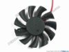 145636 Everflow T126010SM Server - Frameless / GPU Fan 12V 0.14A, dia55, ctc39, w40x2x2 Everflow T126010SM Server - Frameless / GPU Fan Cooling Fan for display card