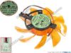 145643 Everflow T129215SH Server - Frameless / GPU Fan 12V 0.30A, W80x2x2, D85xC39, Orange Everflow T129215SH Server - Frameless / GPU Fan Cooling Fan for display card Zotac GTX 650TI