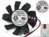 145706 T&T 7015M12F Server - Frameless / GPU Fan ND1, 12V 0.25A, W100x2x2, D65xC47 , Black T&T 7015M12F Server - Frameless / GPU Fan Cooling Fan for display card