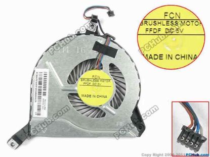 147196 Forcecon DFS200405040T Cooling Fan  FFDF, DC 5V 0.50A Bare fan Forcecon DFS200405040T Cooling Fan  