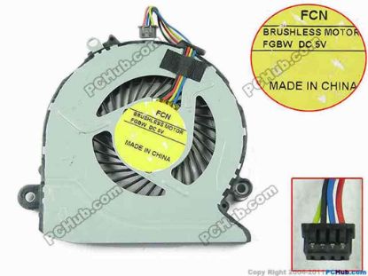 147205 Forcecon FGBW Cooling Fan  DC 5V Bare fan Forcecon FGBW Cooling Fan  