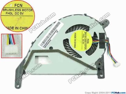 147207 Forcecon FH0L Cooling Fan  4BFF9FAKE00, DC 5V Bare fan Forcecon FH0L Cooling Fan